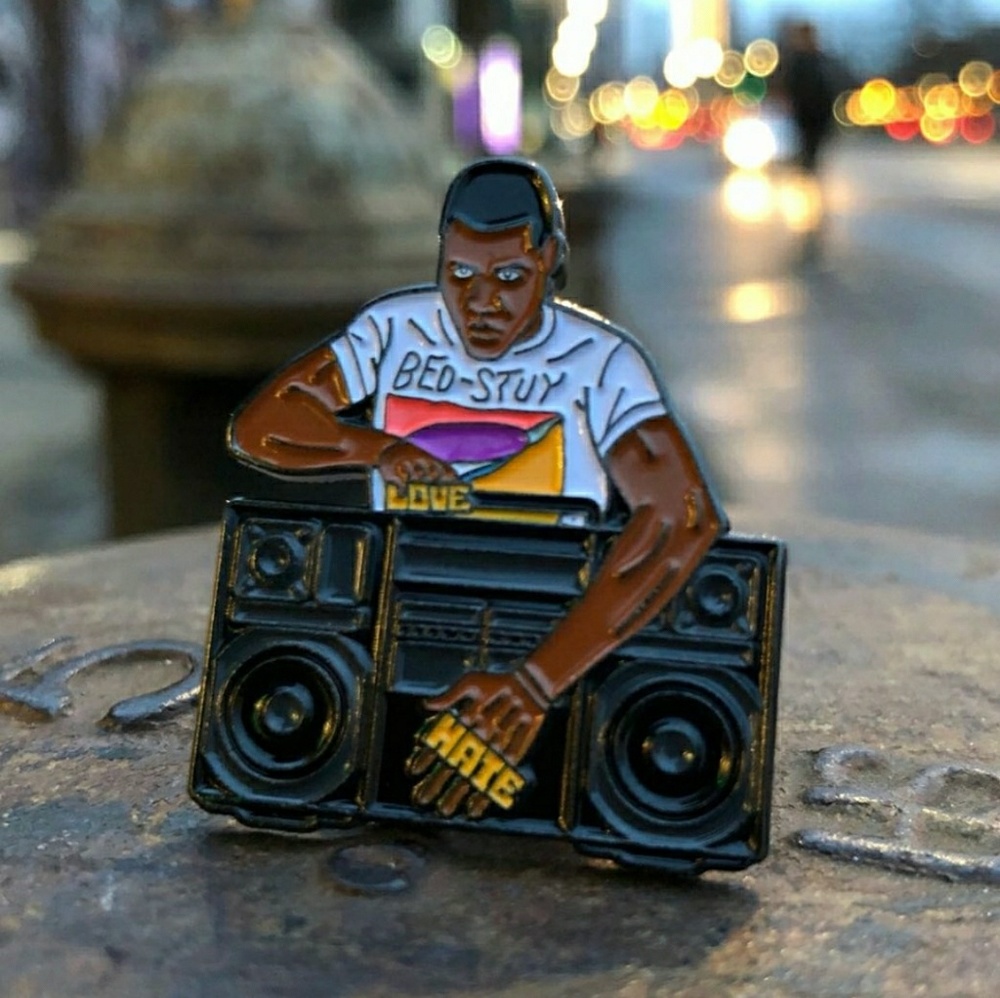 Rare Limited Edition "Radio Raheem" lapel pin